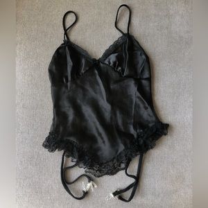 Silky Lace Garter Chemsie